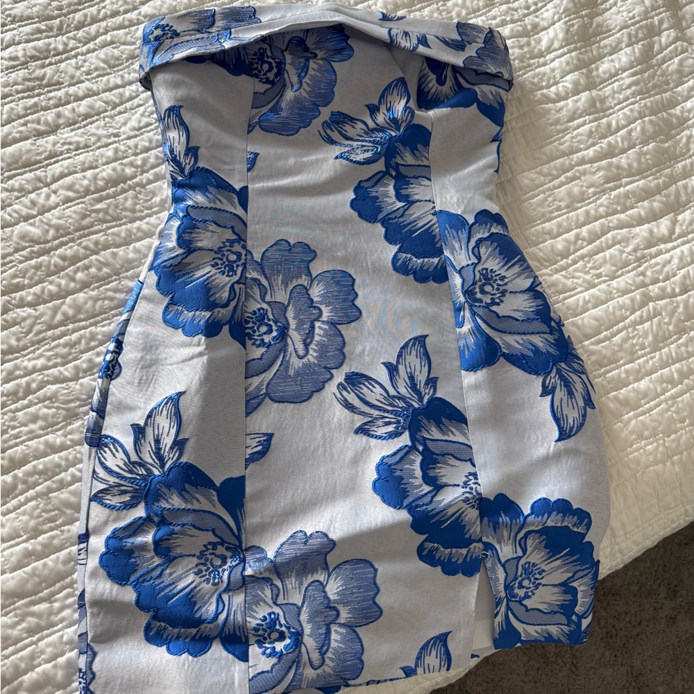 Hello Molly Blue Floral Dress